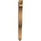 Ekena Millwork Funston Arts & Crafts Rough Sawn Bracket, Western Red Cedar, 4"W x 34"D x 46"H BKT04X34X46FST03RWR - alternate 4